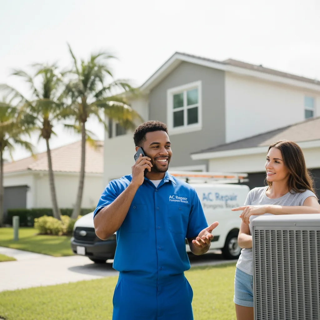AC Repair Pompano Beach customer support in Bryans Road